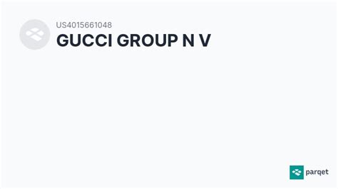 acciones de gucci|Empresa Gucci Group N.V. .